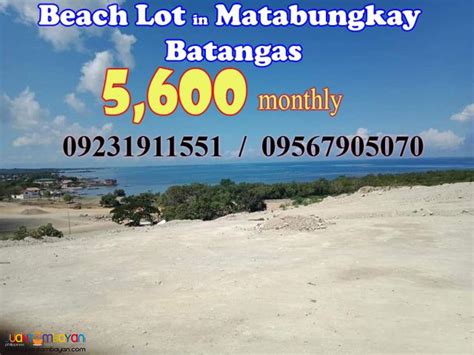 beach lot for sale batangas.